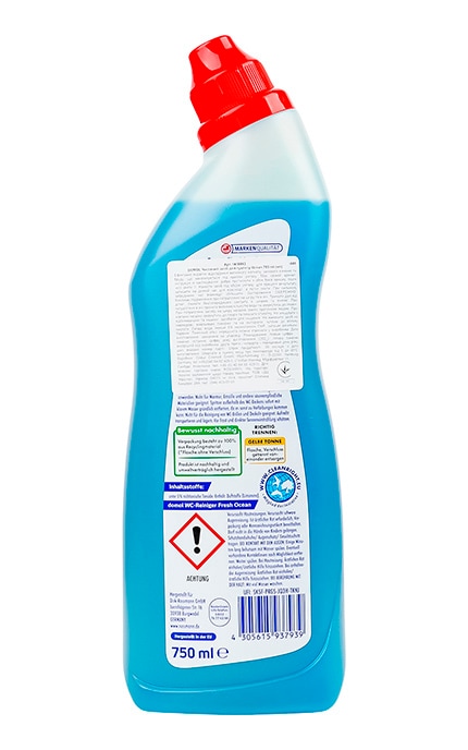 DOMOL-Засіб чистячий для туалету Domol Fresh Ocean 750 мл-4305615937939