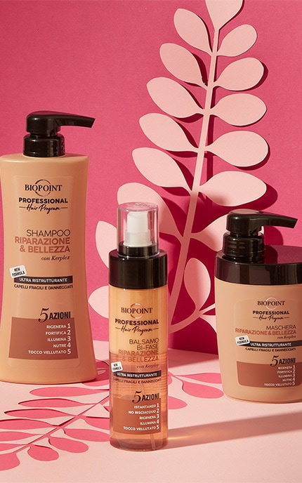 -Маска для поврежденных волос Biopoint восстанавливающая 300 мл-8052862410697