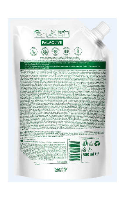 PALMOLIVE-Рідке мило Palmolive Naturals Інтенсивне зволоження Молочко та оливка 500 мл-8003520039545