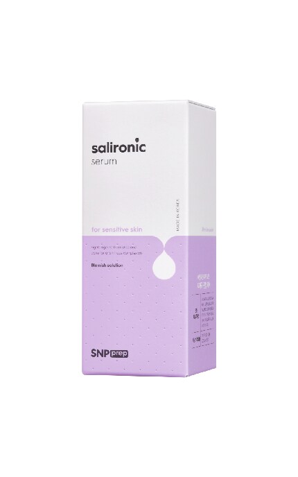 SNP-Сироватка для обличчя SNP Prep Salironic serum with salicylic acid для чутливої шкіри 110 мл-8809550645905