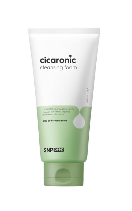 SNP-Пінка для обличчя SNP Prep Cicaronic Cleansing Foam Очищувальна 180 мл-8809550648685