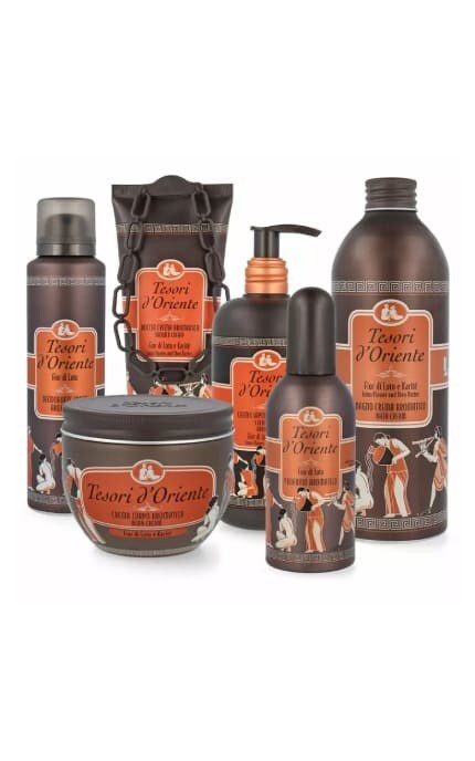 TESORI D'ORIENTE-Свічка ароматична Tesori d'Oriente Квітка лотоса 200 г -8008970043715