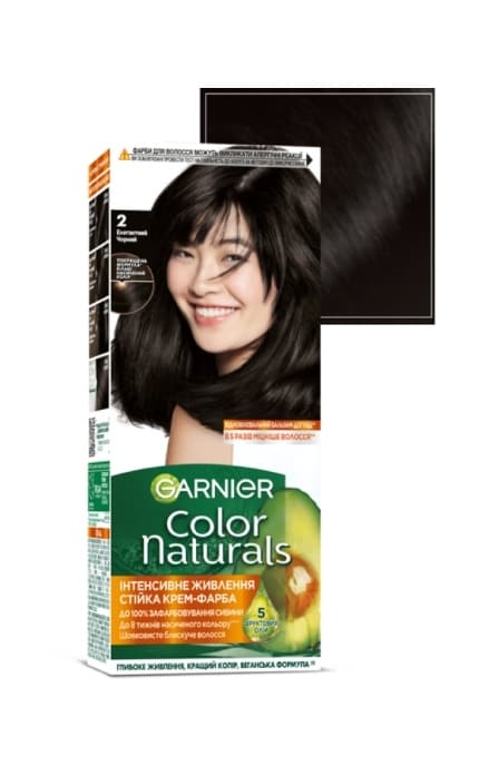COLOR NATURALS-Крем-краска для волос Color Naturals №2 Garnier-3600542591720