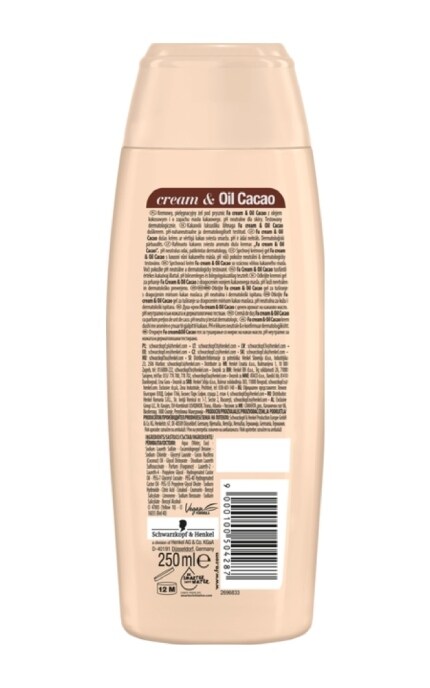 FA-Крем-гель для душу Fa Cream & Oil з олією кокоса та ароматом какао 250 мл -9000100504287