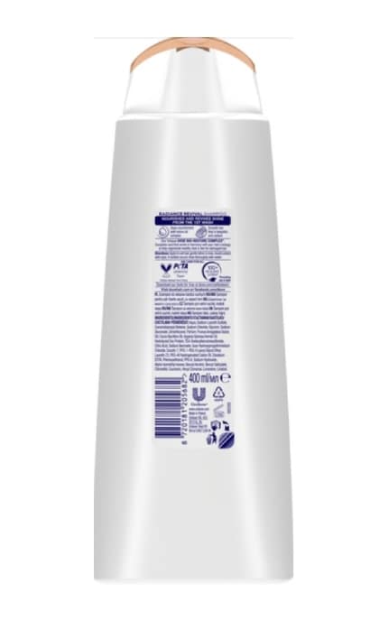 DOVE-Шампунь Dove Hair Therapy Сяючий блиск 400 мл-8720181205682