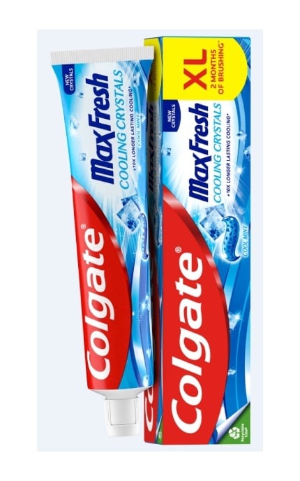 COLGATE-Зубна паста Colgate Max Fresh Вибухова М'ята 125 мл-8718951313675