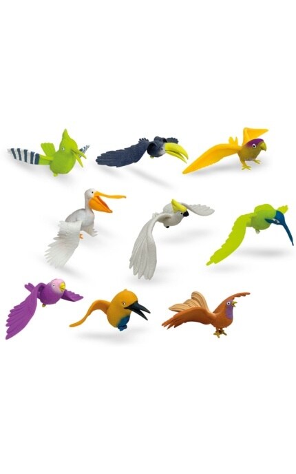 KIDDISVIT-Стретч-игрушка в виде животного Повелители тропиков 1 шт-9772465253710