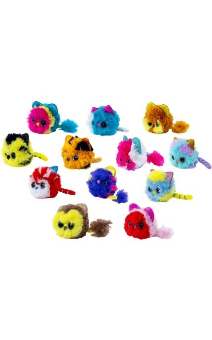 DOKI DOKI-М'яка колекційна іграшка-сюрприз Doki Doki Тигренята та левенята-8057094646203