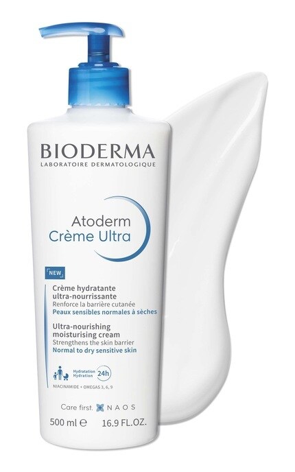 BIODERMA-Крем для обличчя та тіла Bioderma Atoderm Ультра 500 мл-3701129805343