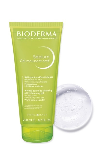 BIODERMA-Гель Bioderma Sebium Actif Очищающий 200 мл-3701129803400
