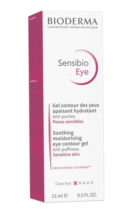 BIODERMA-Крем-гель для контуру очей Bioderma Sensibio 15 мл-3401346673335