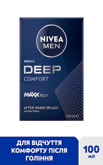 NIVEA-Лосьон после бритья Nivea Men Deep Comfort 100 мл-9005800297392