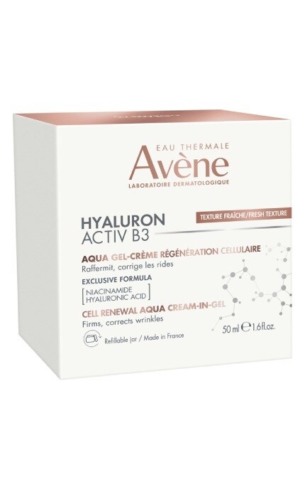 AVENE-Гель-крем Avene Hyaluron Activ B3 Aqua 50 мл-3282770393408