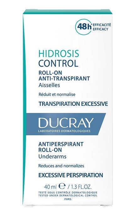 DUCRAY-Антиперспірант роликовий Ducray Гідрозис Контрол 40 мл-3282770389456