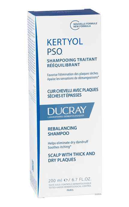 DUCRAY-Шампунь Ducray Кертиол PSO против псориаза 200 мл-3282770148473