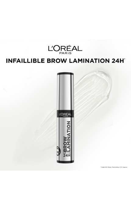 L'OREAL PARIS-Тушь для бровей L'Oreal Paris Infailible Brow Lamination Стойкая 5 г-3600524136987