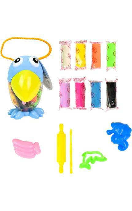 STRATEG-Набор для творчества Strateg Мистер тесто Тукан на украинском языке-4823113882693