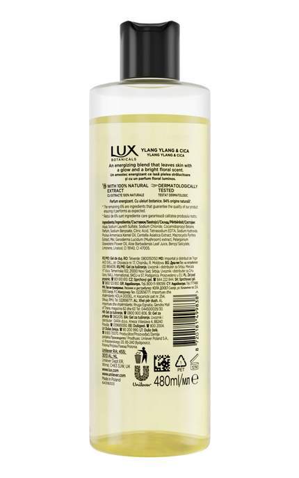 LUX BOTANICAL-Гель для душу Lux. Botanicals Іланг-іланг-Центелла 480 мл-8720181499838