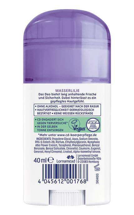 CD-Дезодорант стик CD Водяная Лилия 40 мл-4045612001768