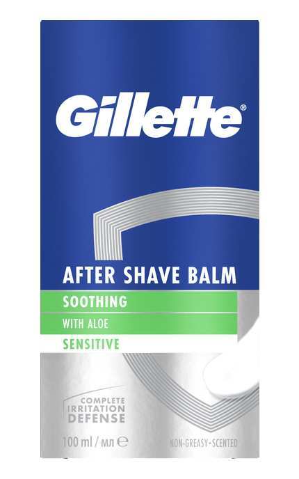 GILLETTE-Бальзам після гоління Gillette Series заспокійливий з алое вера 100 мл -8700216467346