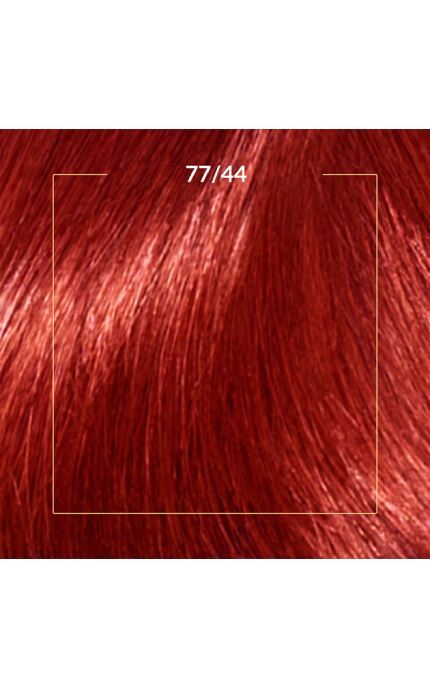 -Краска для волос стойкая Wella Color Perfect 77/44 Вулканический красный 120 мл-4064666598437