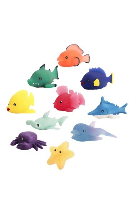 KIDDISVIT-Стретч игрушка-сюрприз Желейная в виде животного Тропические друзья-9772282074000