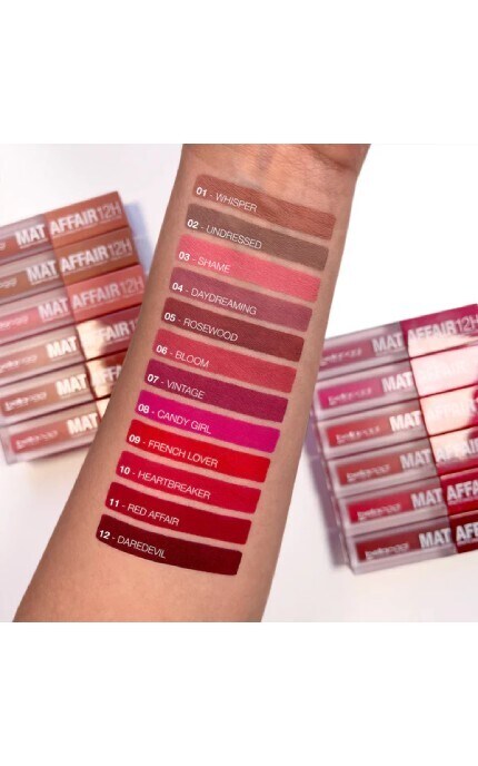 BELLAOGGI-Помада жидкая Bellaoggi Mat Affair 12H 05 4,4 мл-8028997107061