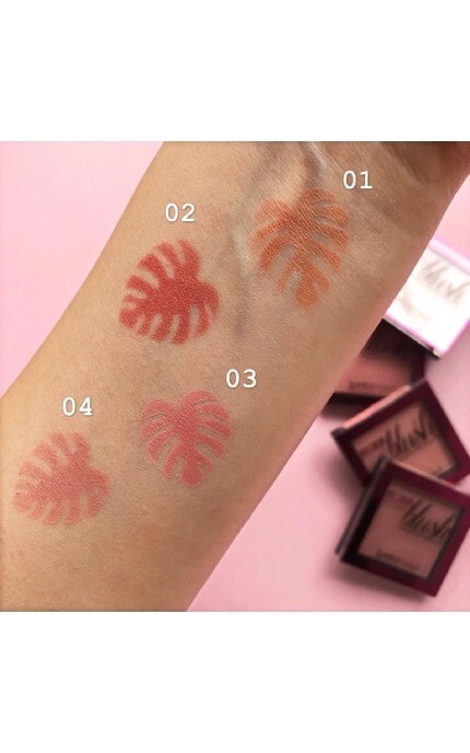 BELLAOGGI-Румяна для лица Bellaoggi My Skin Blush 01 4,5 г-8028997081699