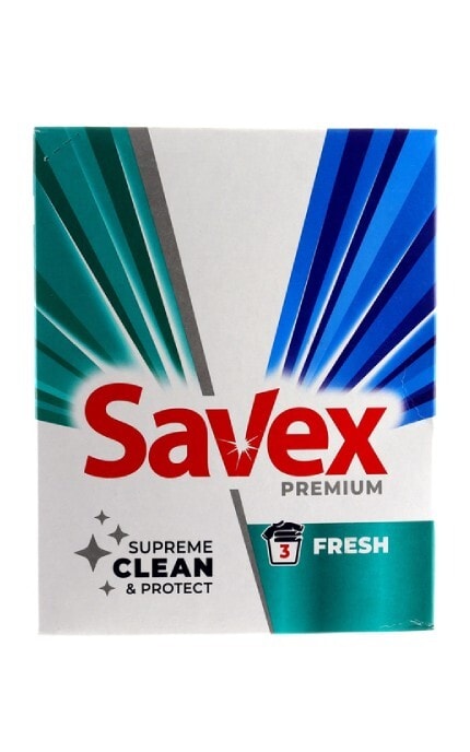SAVEX-Пральний порошок Savex Premium Fresh 2в1 300 г-3800024049231