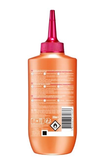 ELSEVE-Експрес-засіб з ефектом ламінації Elseve L'oreal Paris Dream Long Wonder Water для блиску та розгладження довгого або пошкодженого волосся 200 мл-3600523970636