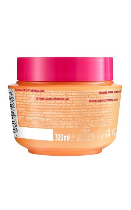 ELSEVE-Маска для волос L'Oreal Paris Elseve Dream long Интенсивно восстанавливающая 300 мл-3600523756308