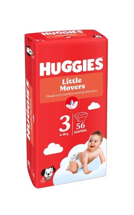 HUGGIES-Подгузники детские Huggies Ultra Comfort размер 3 4-9 кг 56 шт-5029053567570