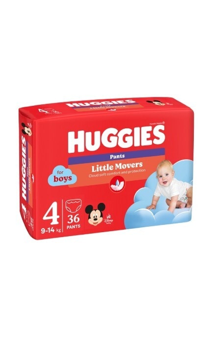 HUGGIES-Подгузники-трусики детские Huggies Pants для мальчиков размер 4 9-14 кг 36 шт-5029053564265