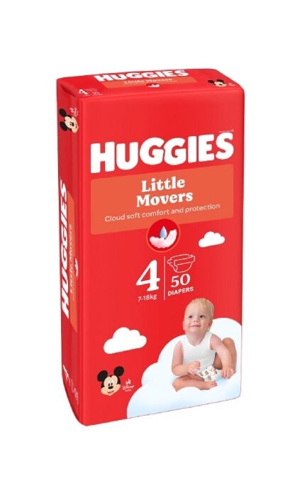 HUGGIES-Подгузники детские Huggies Ultra Comfort размер 4 7-18 кг 50 шт-5029053567587