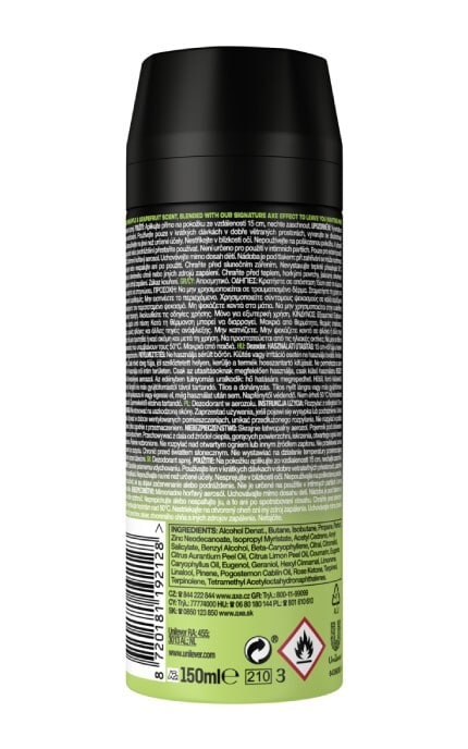 AXE-Дезодорант аерозоль Epic fresh Axe 150 мл-8720181192128