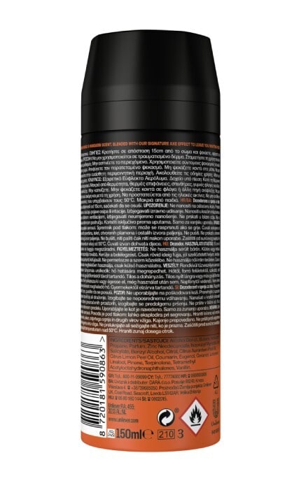 AXE-Дезодорант-аэрозоль Axe Sunset Fresh 150 мл-8720181590863