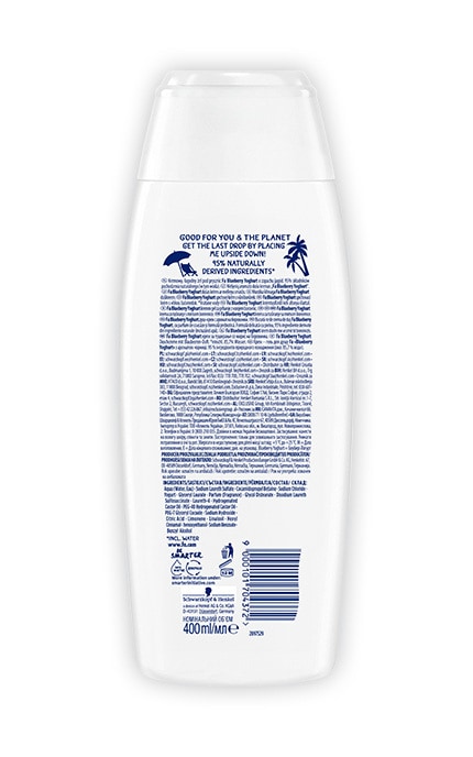 FA-Гель для душа Fa Yoghurt Черника 400 мл-9000101704372