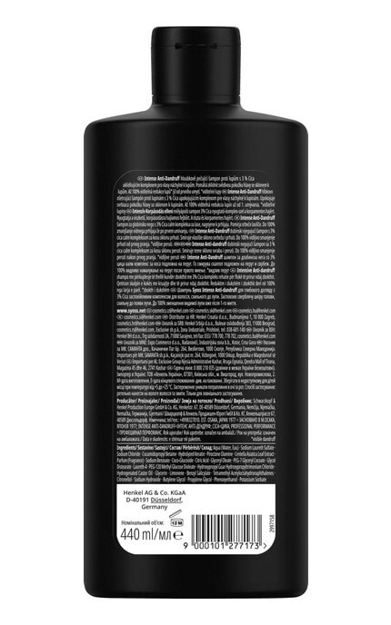 SYOSS-Шампунь для волосся Syoss Anti-dandruff 440 мл-9000101277173