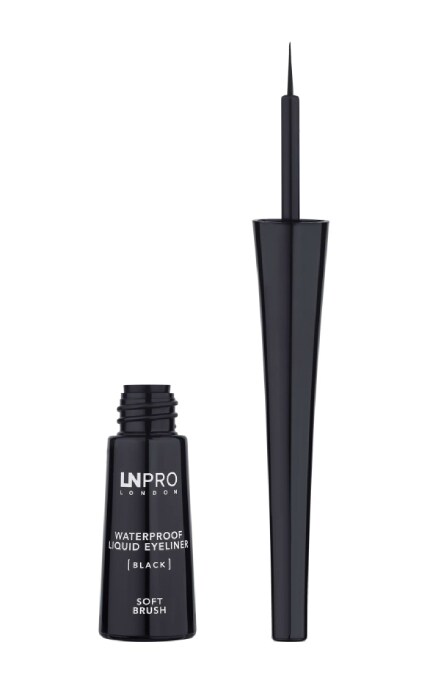 LN PROFESSIONAL-Подводка для глаз мягкая кисточка LN PRO Liquid Eyeliner №101 3,5 мл-810140295989