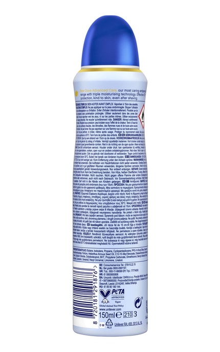 DOVE-Антиперспирант спрей Dove Powder Soft Warm Powder Scent 150 мл-8720181291876