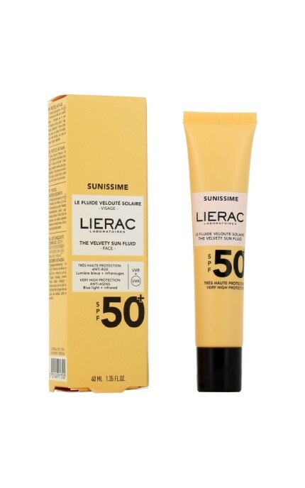 LIERAC-Флюїд сонцезахисний Lierac Sunissime SPF 50+ для обличчя 40 мл-3701436917500
