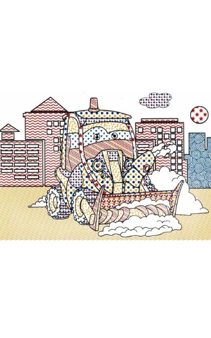 КРИСТАЛ БУК-Водяна розмальовка чарівна супермашинки 1 шт-9789664810477