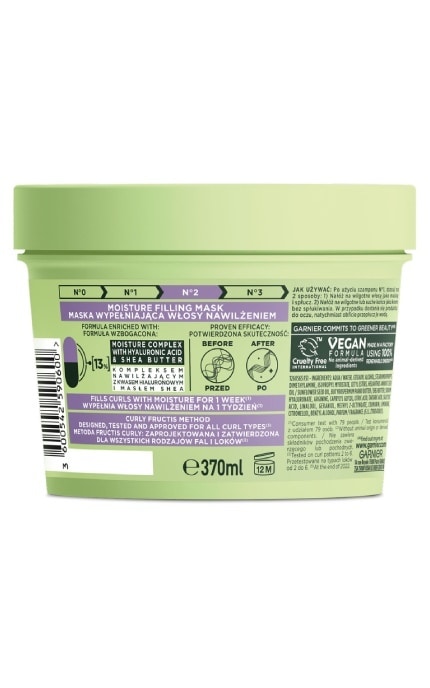 FRUCTIS-Маска Garnier Fructis HaiFood Ананас Сияющая длина для длинных тусклых волос 400 мл -3600542590600