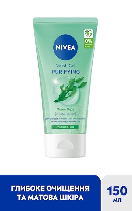 NIVEA-Матуючий гель для вмивання NIVEA, 150 мл-4006000003559