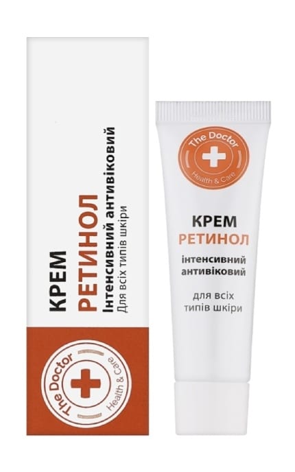 ДОМАШНИЙ ДОКТОР-Крем антивіковий для обличчя Домашний доктор Ретинол, 30 мл-4823015943324