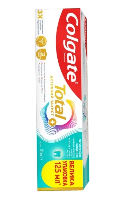 COLGATE-Зубна паста Colgate Total 12 Професійне Чищення гель 125 мл-6920354839993