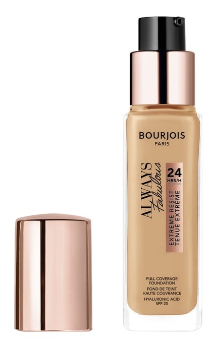 BOURJOIS-Тональная основа для лица Bourjois Always Fabulous Foundation 24h тонн 125 Ivory 30 мл-3614228413435