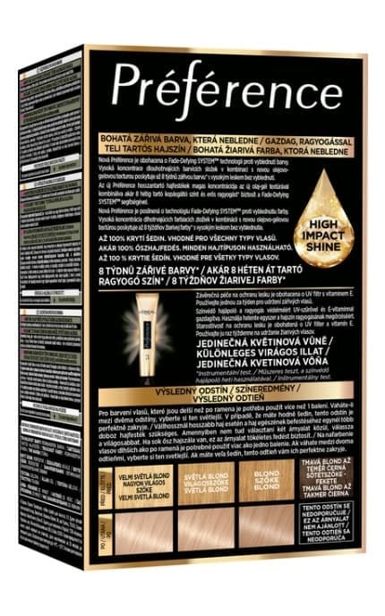 PREFERENCE-Фарба для волосся L’Oreal Paris Preference 9.1 Вікінг дуже світло-русявий попелястий 1 шт-3600523913442