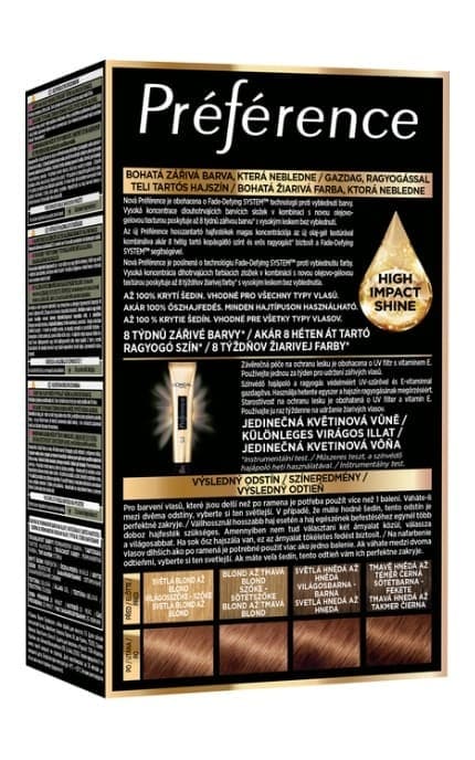 PREFERENCE-Краска для волос L’Oreal Paris Preference 6.35 Гавана светлый янтарь 1 шт-3600010014898