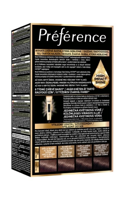 PREFERENCE-Краска для волос L’Oreal Paris Preference 6.21 риволи 1 шт-3600524118372